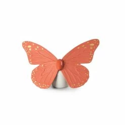Best Sale 🎁 Lladró Lladro Collectible Figurine, Coral Butterfly Coral-gold 😀