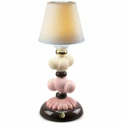Promo 🎉 Lladró Cactus Firefly Table Lamp White/pink/black ✨